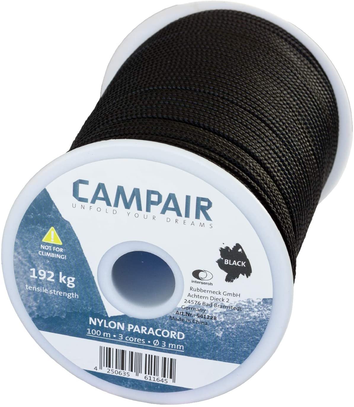 CampAir Paracord Seil aus reißfestem Nylon
